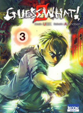 couverture manga Guess what ! T3