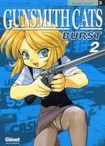 couverture manga Gunsmith Cats Burst T2