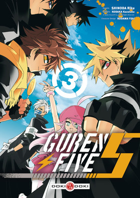 couverture manga Guren five T3