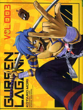 couverture manga Gurren Lagann T3