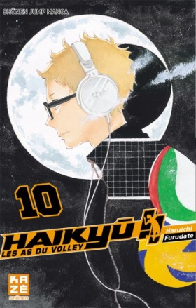 couverture manga Haikyû, les as du volley T10