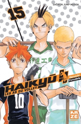 couverture manga Haikyû, les as du volley T15