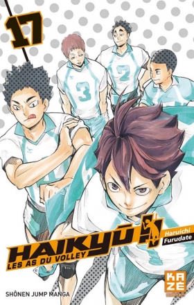 couverture manga Haikyû, les as du volley T17