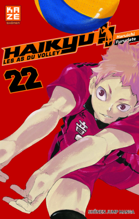 couverture manga Haikyû, les as du volley T22