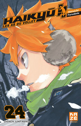 couverture manga Haikyû, les as du volley T24