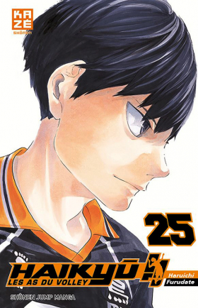 couverture manga Haikyû, les as du volley T25