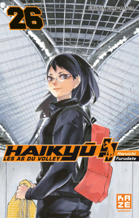 couverture manga Haikyû, les as du volley T26