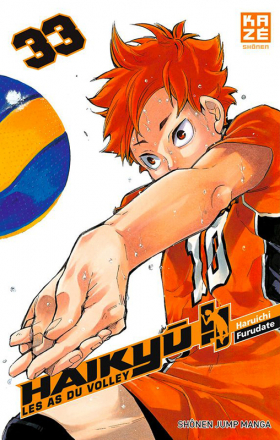 couverture manga Haikyû, les as du volley T33
