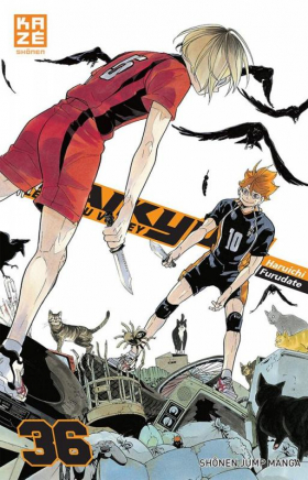 couverture manga Haikyû, les as du volley T36