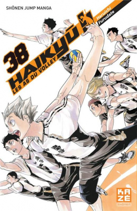 couverture manga Haikyû, les as du volley T38