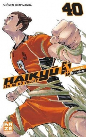 couverture manga Haikyû, les as du volley T40