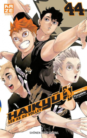 couverture manga Haikyû, les as du volley T44