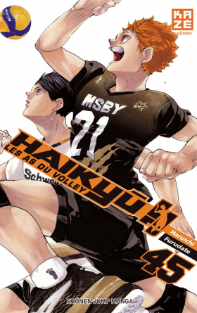 couverture manga Haikyû, les as du volley T45