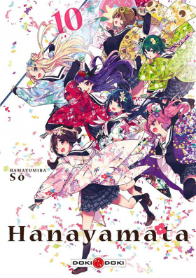 couverture manga Hanayamata T10