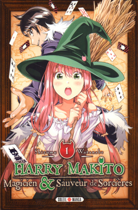 couverture manga Harry Makito - Magicien et sauveur de sorcières T1