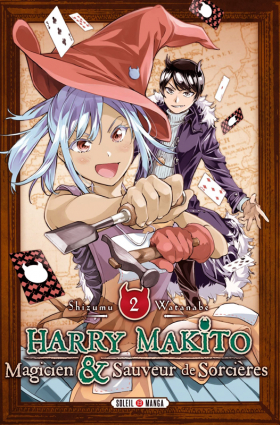 couverture manga Harry Makito - Magicien et sauveur de sorcières T2