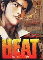 couverture manga Heat T2