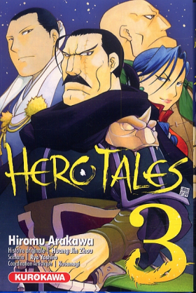 couverture manga Hero tales T3