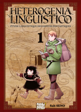 couverture manga Heterogenia linguistico T1