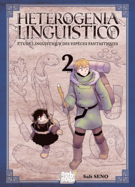 couverture manga Heterogenia linguistico T2