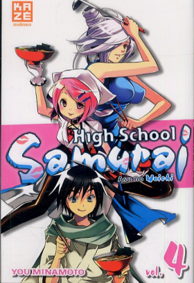couverture manga High school samurai T4