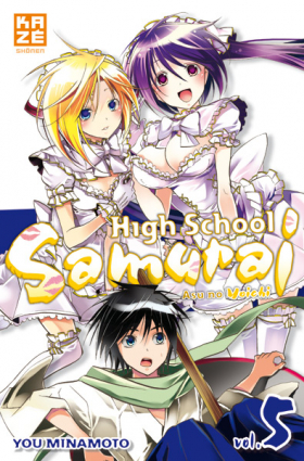 couverture manga High school samurai T5