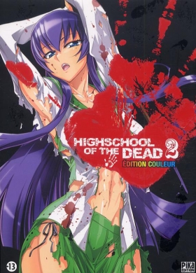 couverture manga Highschool of the dead - édition couleur T2