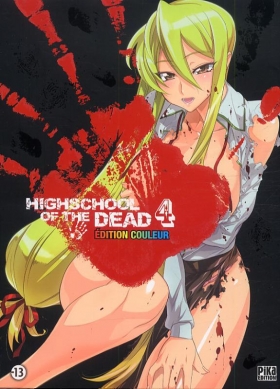 couverture manga Highschool of the dead - édition couleur T4