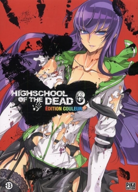couverture manga Highschool of the dead - édition couleur T6