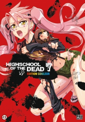 couverture manga Highschool of the dead - édition couleur T7