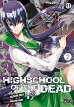 couverture manga Highschool of the dead T2