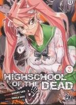 couverture manga Highschool of the dead T3