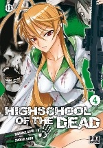 couverture manga Highschool of the dead T4