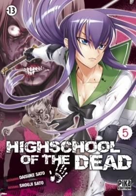 couverture manga Highschool of the dead T5