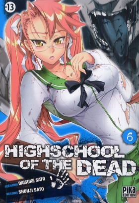 couverture manga Highschool of the dead T6