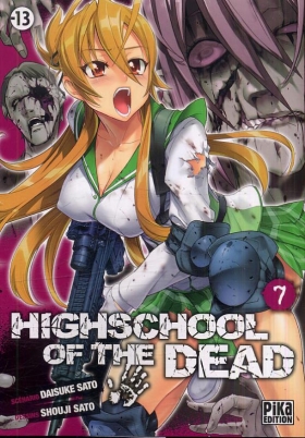 couverture manga Highschool of the dead T7