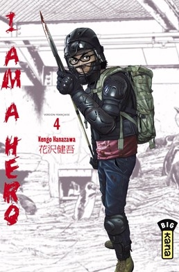 couverture manga I am a hero T4