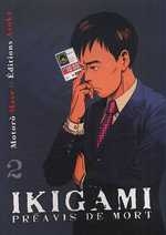 couverture manga Ikigami Préavis de mort  T2