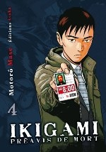 couverture manga Ikigami Préavis de mort  T4