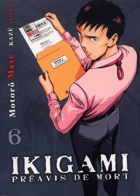 couverture manga Ikigami Préavis de mort  T6