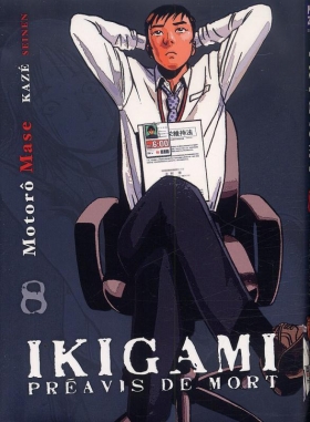 couverture manga Ikigami Préavis de mort  T8