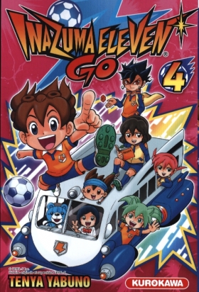 couverture manga Inazuma eleven GO T4