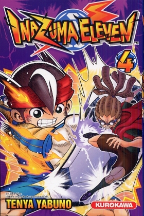 couverture manga Inazuma eleven T4