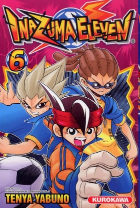 couverture manga Inazuma eleven T6