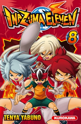 couverture manga Inazuma eleven T8