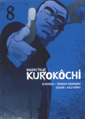 couverture manga Inspecteur Kurokôchi T8