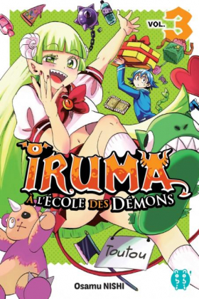 couverture manga Iruma à l’école des démons T3