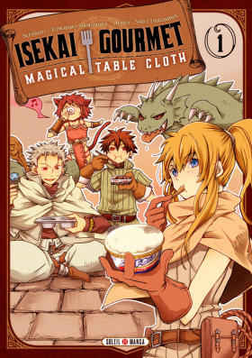 couverture manga Isekai gourmets magical table cloth T1