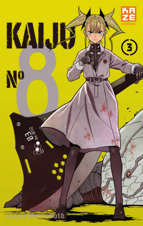 couverture manga Kaijû N°8  T3