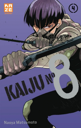 couverture manga Kaijû N°8  T4